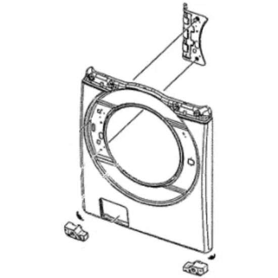 Picture of Samsung DC97-21446C Assembly Frame Front;wf6000r,m-doi