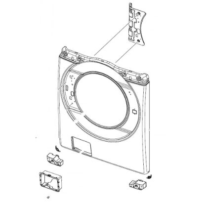 Picture of Samsung DC97-21446G Assembly Frame Front