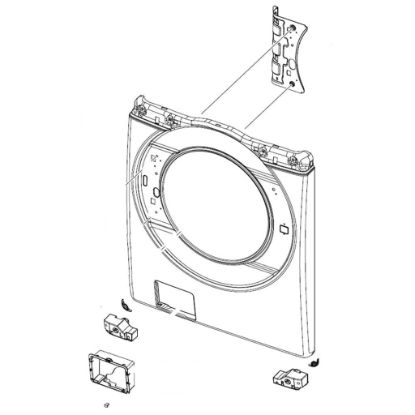 Picture of Samsung DC97-22197A Assembly Frame Front