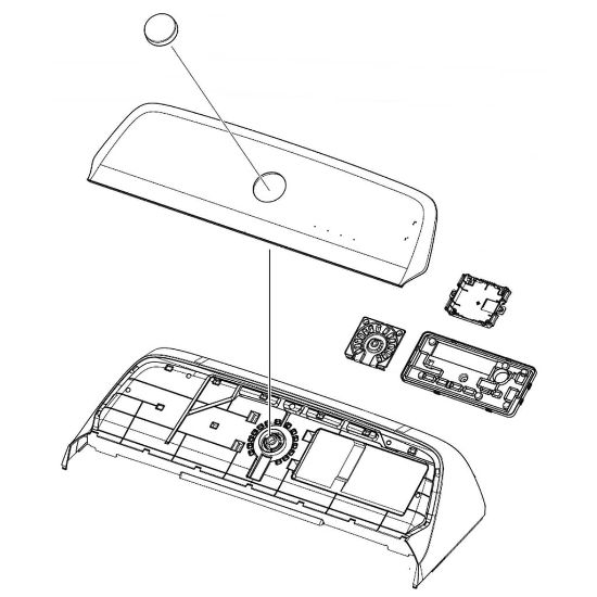 Picture of Samsung DC97-22947C Assembly Panel Control