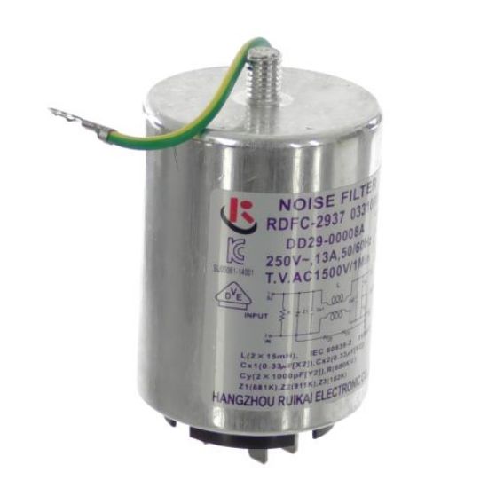 Picture of Samsung DD29-00008A Filter Emi;15mh,53x70,12a,ac 250V,can,2