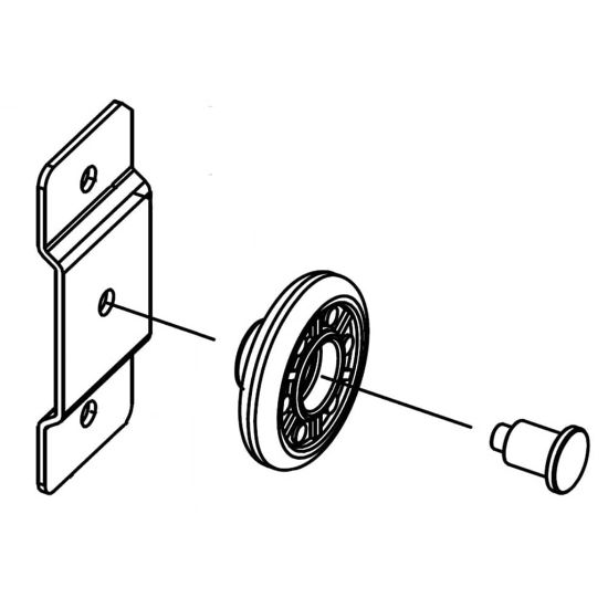 Picture of Samsung DD97-00387A Assembly Roller