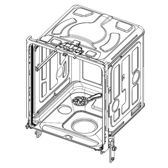 Picture of Samsung DD97-00655A Assembly Tub