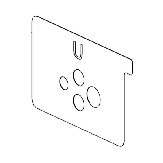 Picture of Samsung DG61-01997A Bracket Chassis Door;nx9000t,al,t0.3,w87