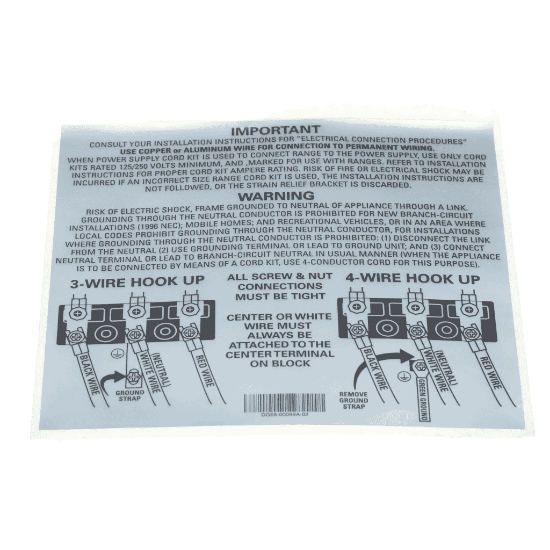 Picture of Samsung DG68-00099A Label-power