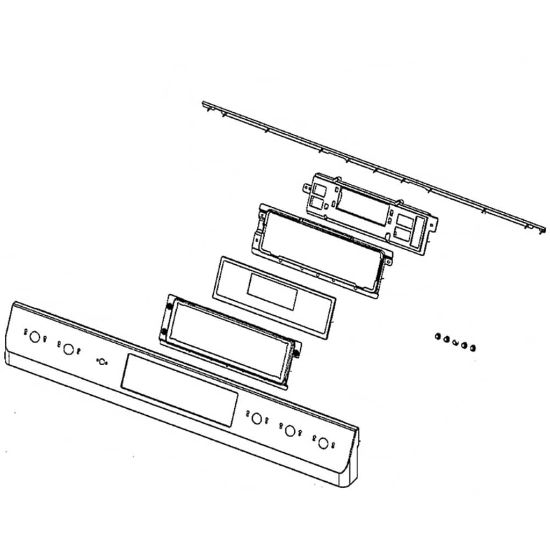 Picture of Samsung DG94-01727A Sub Control Assembly