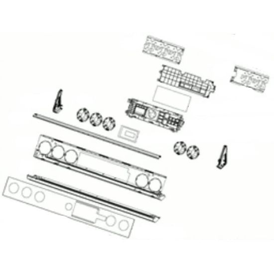 Picture of Samsung DG94-03551D Control Panel Sub