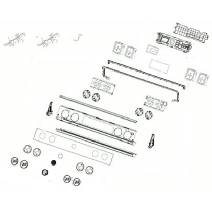 Picture of Samsung DG94-03852B Assembly Control Box-module