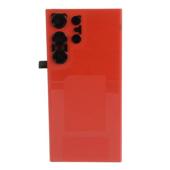 Picture of Samsung GH97-28420F S23 Ultra Back Glass Red