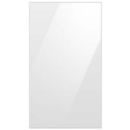 Picture of Samsung RA-F18DBB12/AA Bespoke 4-Door Flex Refrigerator Panel In White Glass - Bottom Panel