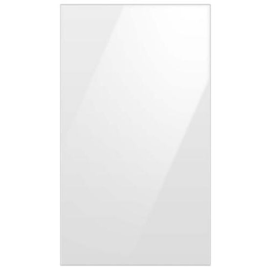 Picture of Samsung RA-F18DBB12/AA Bespoke 4-Door Flex Refrigerator Panel In White Glass - Bottom Panel