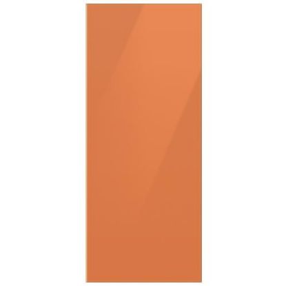 Picture of Samsung RA-F18DU3CH/AA Bespoke 3-Door French Door Top Panel In Clementine Glass