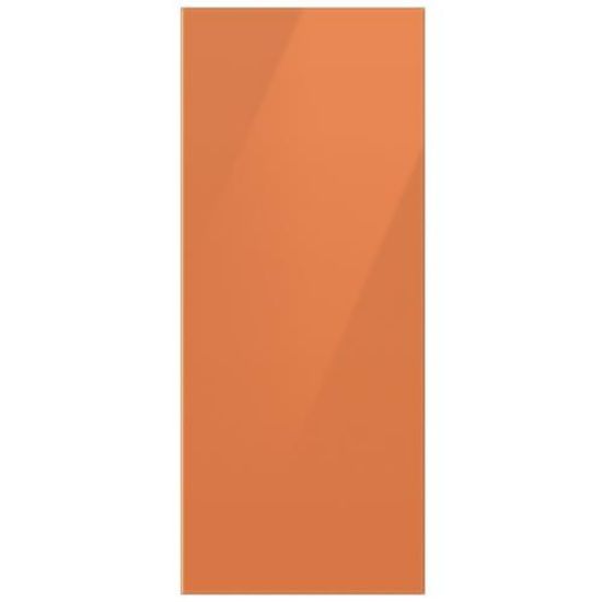 Picture of Samsung RA-F18DU3CH/AA Bespoke 3-Door French Door Top Panel In Clementine Glass