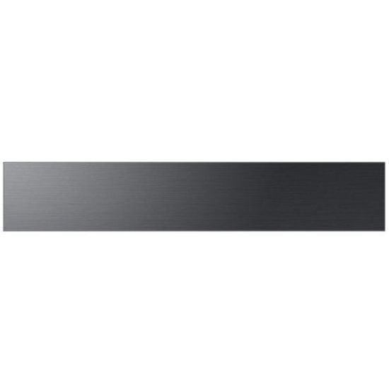 Picture of Samsung RA-F36DMMMT/AA Bespoke 4-Door French Door Middle Panel In Matte Black Steel