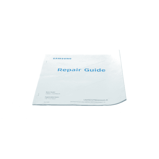 Picture of Samsung UN75CU7000DXZA-G Un75cu7000dxza-g Repair Guide, Paper Copy