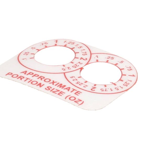Picture of Star 2M-Z10208 Label, Portion Control