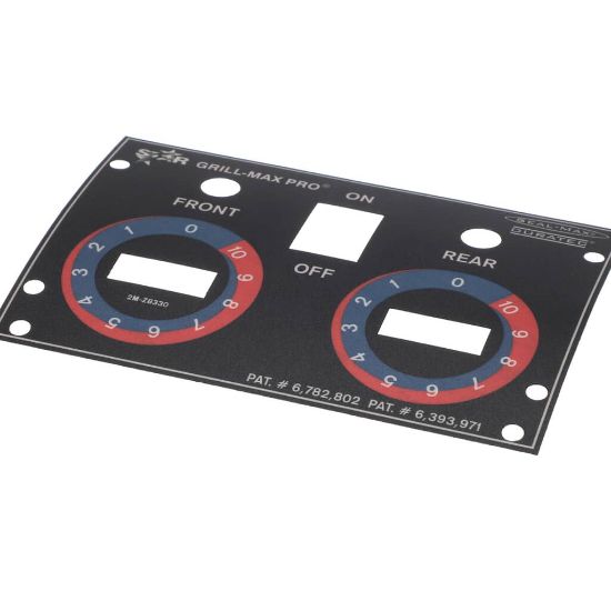 Picture of Star 2M-Z8330 Control Panel Label