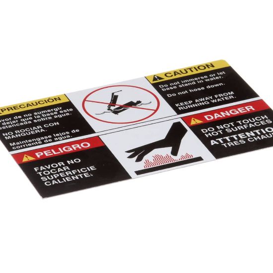 Picture of Star 2M-Z2620 Label - Caution (Bi-lingual)