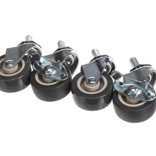 Picture of Star 7C-3M338STSB Caster Set (4) 2 W/brk