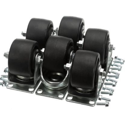 Picture of Silver King 10314-105 4'' Caster Plate Kit W/o Brake