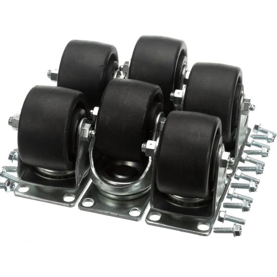 Picture of Silver King 10314-105 4'' Caster Plate Kit W/o Brake