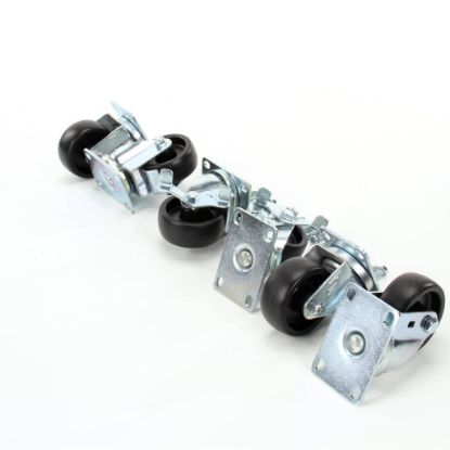 Picture of Silver King 10314-78 Kit Caster Plate 3In Wh/4 1/8