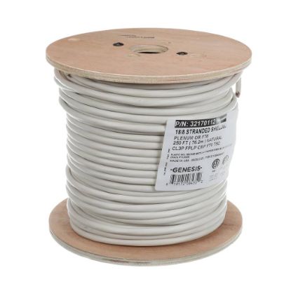 Picture of Trane 32170112 Wire; 18 Awg/8c Stranded Shielded Plenum