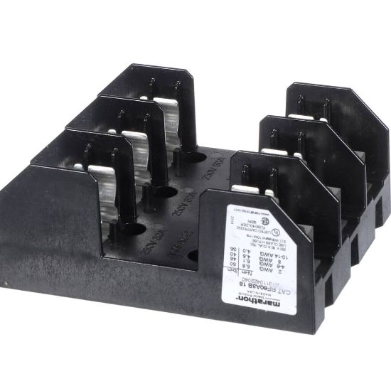 Picture of Trane BLK00076 Block, Fuse, 60A/250v, 3 Pole
