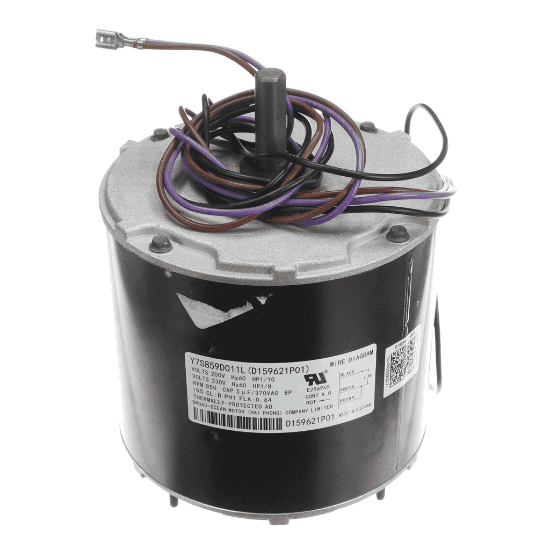 Picture of Trane MOT17988 Motor, 1/12 Hp Fan Motor (Alum