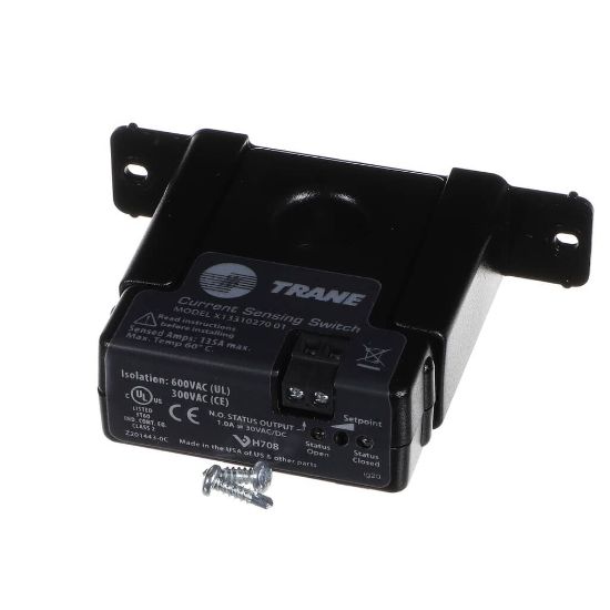 Picture of Trane RLY01678 Relay; 2-135 Amp, Ac/dc Current Sensing,