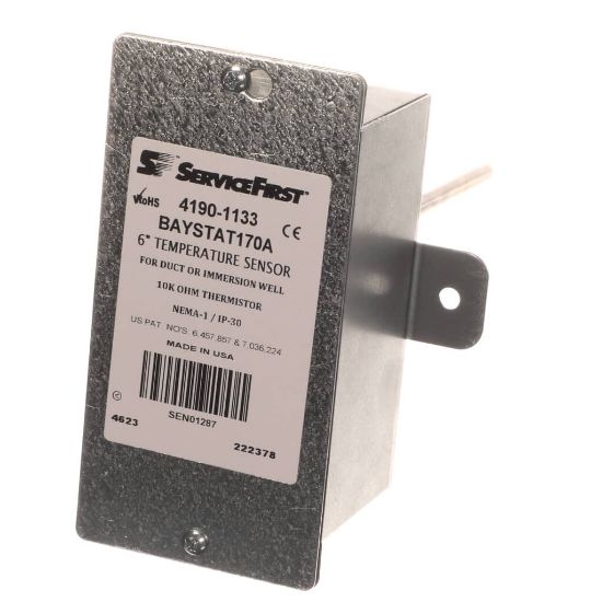 Picture of Trane SEN01287 Sensor 6-Inch Therm Duct/imm Temperature (B