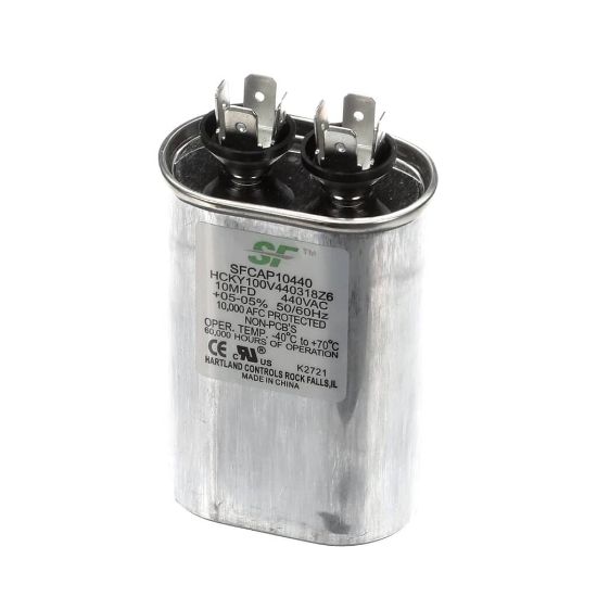Picture of Trane SFCAP10440 Capacitor, 10Mfd 370/440V Oval Runcapac
