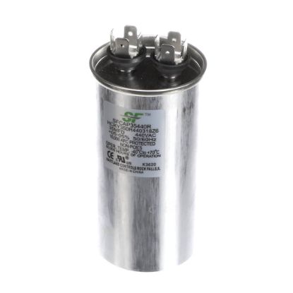 Picture of Trane SFCAP35440R Capacitor; 35Mfd 370/440V Round Run Capacitor