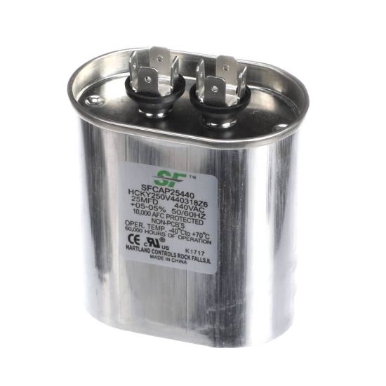 Picture of Trane SFCAP25440 Capacitor; 25Mfd 370/440V Oval Run Capacitor