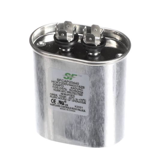 Picture of Trane SFCAP20440 Capacitor; 20Mfd 370/440V Oval Run Capacitor