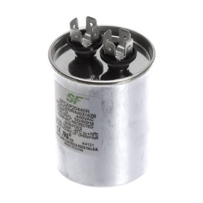 Picture of Trane SFCAP20440R Capacitor; 20Mfd 370/440V Round Run Capacitor