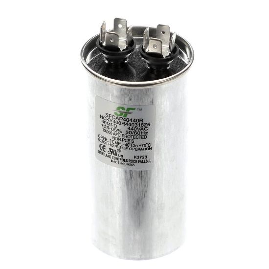 Picture of Trane SFCAP40440R 40Mfd 440V Run Cap W/resis Rnd