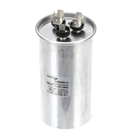 Picture of Trane SFCAP60D5440R Capacitor; 60+5Mfd 370/440V Round Run Capacitor