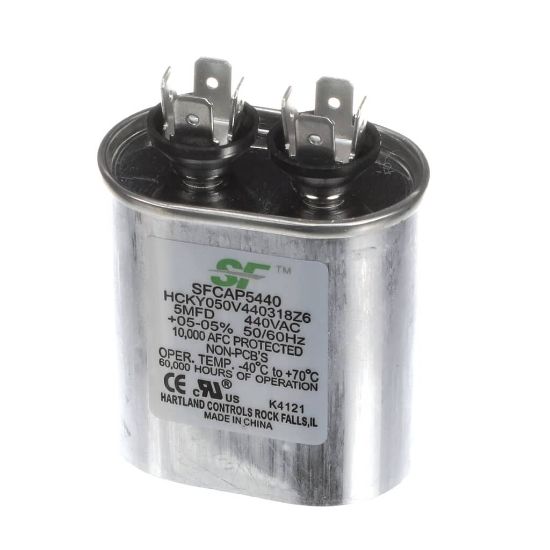 Picture of Trane SFCAP5440 Capacitor, 5Mfd 370/440V Oval