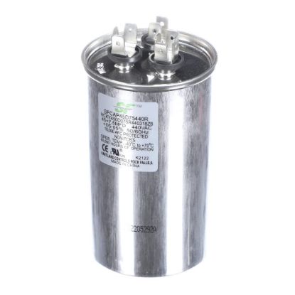 Picture of Trane SFCAP45D75440R Capacitor; 45+7.5Mfd 370/440V Round Run Capacitor