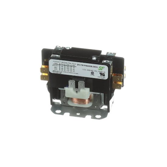Picture of Trane SFCTR1P40A208-240VL Contactor; 1P 40A 208/240Vac / Lugs