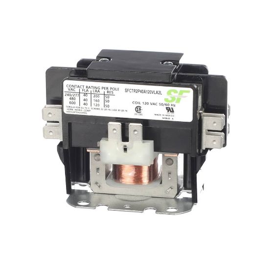 Picture of Trane SFCTR2P40A120VL Contactor; 2P 40A 120Vac / Lugs