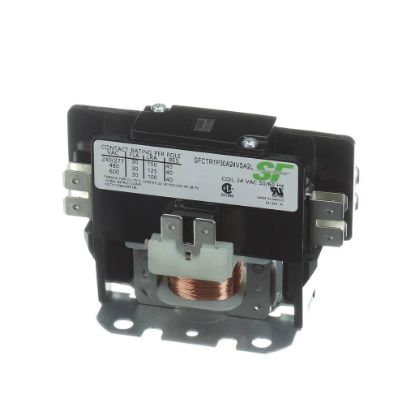 Picture of Trane SFCTR1P30A24VSA2L Contactor; 1P 30A 24Vac / Screws A2l