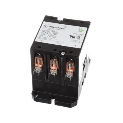 Picture of Trane SFCTR3P75A24VL Contactor; 3P 75A 24Vac / Lugs