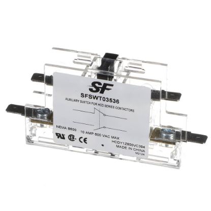Picture of Trane SFSWT03536 Switch; Aux 1No/1nc For 75A-90a Cont