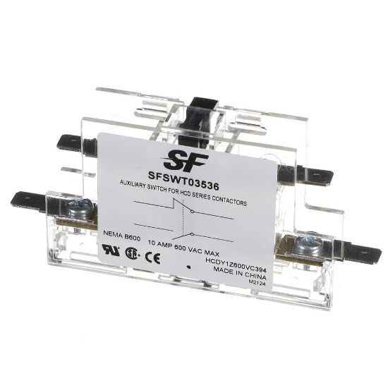 Picture of Trane SFSWT03536 Switch; Aux 1No/1nc For 75A-90a Cont