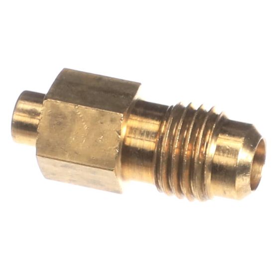 Picture of Trane VAL01483 Valve, Body, .44-20 Thd X .25 Ods, Straight, Brass