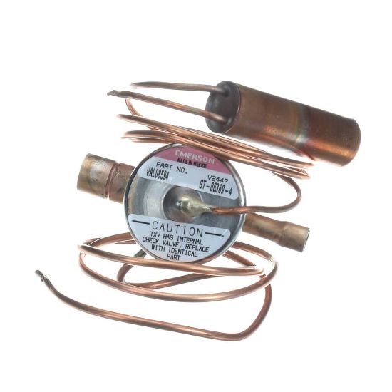 Picture of Trane VAL08594 Valve; Txv, 3 Ton, 5/16 Odm X 1/2 Odf, 8