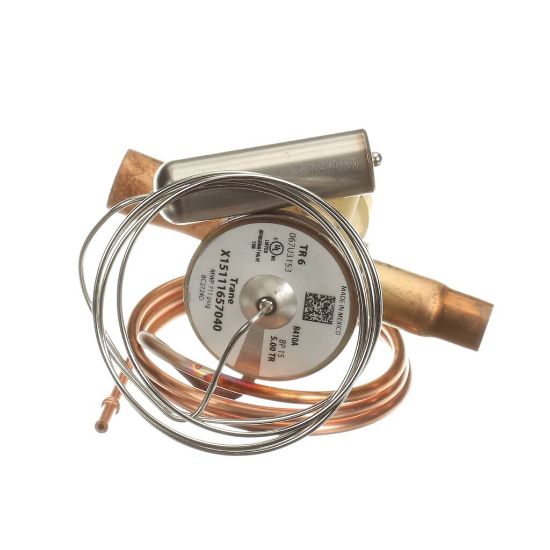 Picture of Trane VAL08975 Valve, Expansion, 5 Ton, 3/8 Odf In X 1/2 Odf Out,