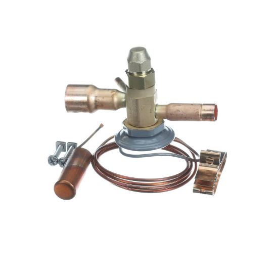 Picture of Trane VAL09573 Valve; Expansion, 0.50 Inlet X 0.88 Outlet, 8 Ton,